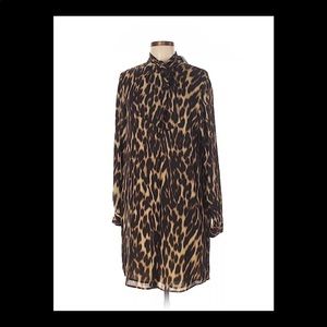 NWT Michael Kors Leopard Print Dress